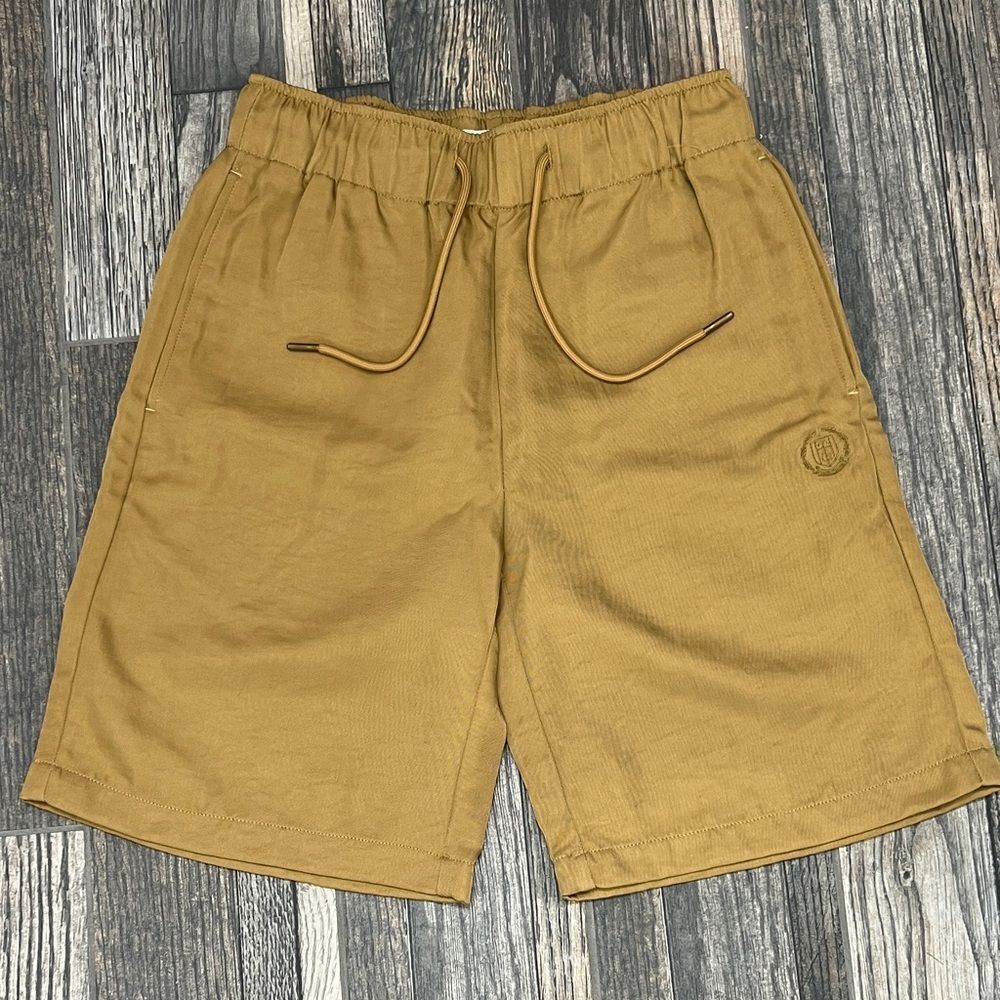 🔥 HONOR THE GIFT Russell Westbrook Brand Heavy Nylon Shorts Dark Khaki - PERFEC